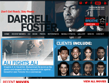 Tablet Screenshot of darrellfosteronline.com